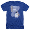 Frosty The Snowman - Melt Adult Regular Fit Heather Short Sleeve