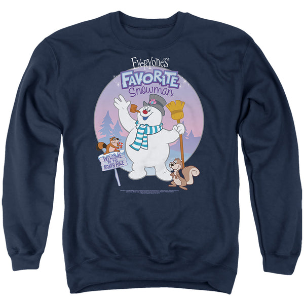 Frosty The Snowman - Christmas Favorite Adult Crewneck Sweatshirt