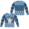 Frosty The Snowman - Frosty Sweater (Front - Back Print) L - S Adult Poly Crew