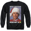 Christmas Vacation - Merry Kiss Adult Crewneck Sweatshirt