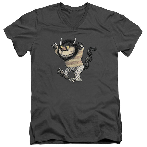 Where The Wild Things Are - Carol Adult Slim Fit V Neck Cotton