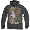 Where The Wild Things Are - King Of All Wild Things Adult Heather Hoodie