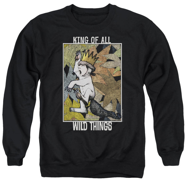 Where The Wild Things Are - King Of All Wild Things Adult Crewneck Sweatshirt