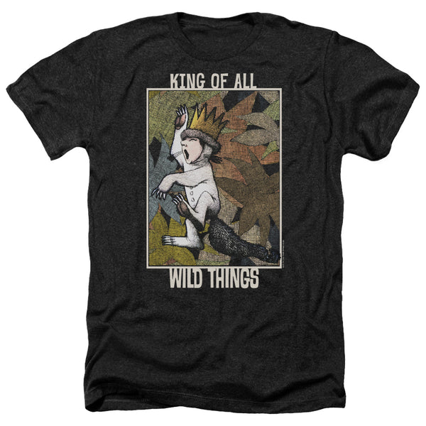 Where The Wild Things Are - King Of All Wild Things Adult Regular Fit Heather Short Sleeve