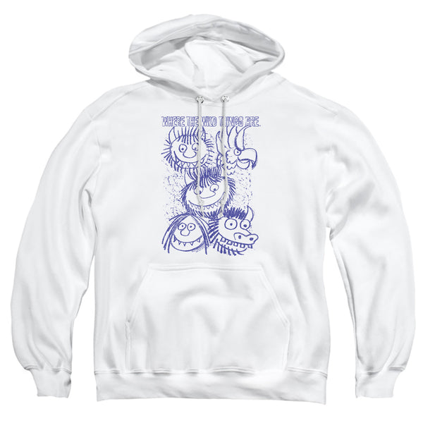 Where The Wild Things Are - Wild Sketch Adult Pullover Hoodie