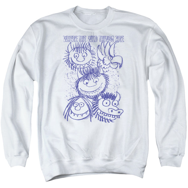 Where The Wild Things Are - Wild Sketch Adult Crewneck Sweatshirt