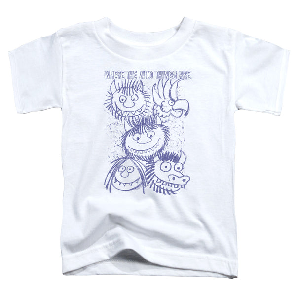 Where The Wild Things Are - Wild Sketch Toddler Short Sleeve