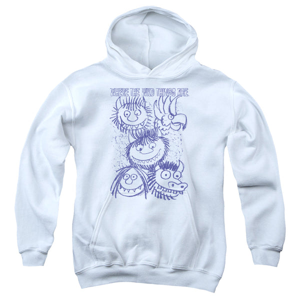 Where The Wild Things Are - Wild Sketch Youth Hooded Sweatshirt