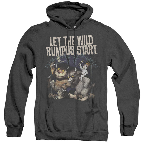 Where The Wild Things Are - Wild Rumpus Adult Heather Hoodie