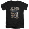 Where The Wild Things Are - Wild Rumpus Adult Slim Fit V Neck Cotton