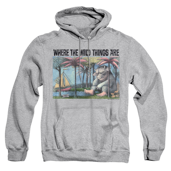 Where The Wild Things Are - Cover Art Adult Pullover Hoodie