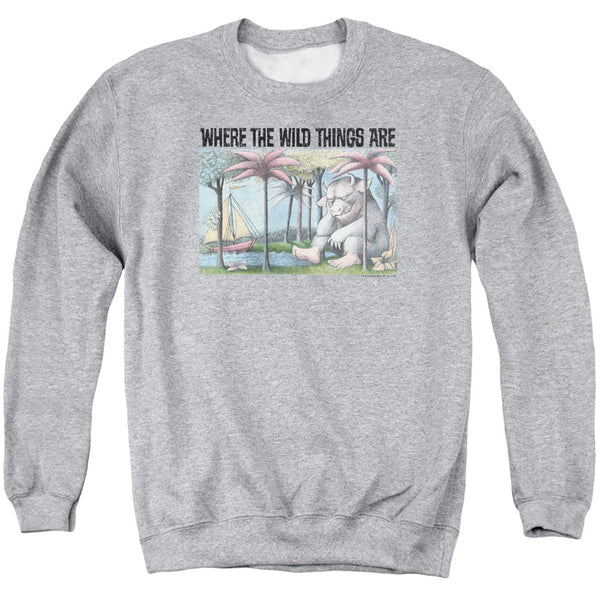 Where The Wild Things Are - Cover Art Adult Crewneck Sweatshirt