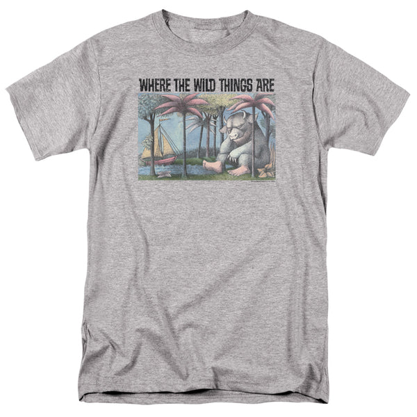 Where The Wild Things Are - Cover Art Adult Regular Fit Short Sleeve