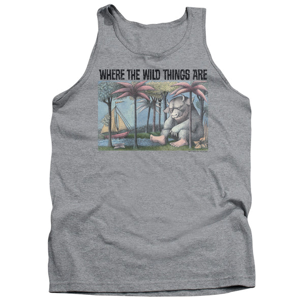 Where The Wild Things Are - Cover Art Adult Tank Top