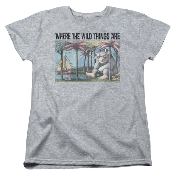 Where The Wild Things Are - Cover Art Women's Short Sleeve