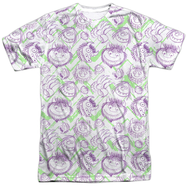 Where The Wild Things Are - Wild Scribble Adult Regular Fit Short Sleeve 100% Poly