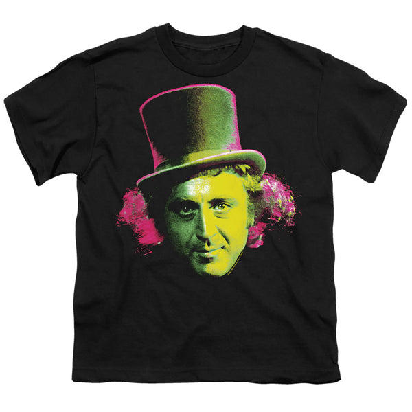 Willy Wonka And The Chocolate Factory - Willy Wonka Face Youth Short Sleeve