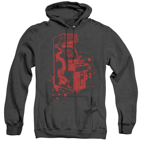 Mortal Kombat Klassic - Insert Coin Adult Heather Hoodie