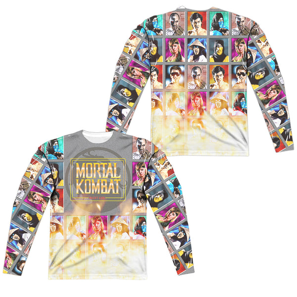 Mortal Kombat Klassic - Choose Your Fighter L - S Adult Poly Crew