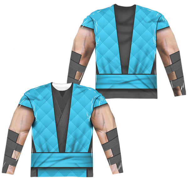Mortal Kombat Klassic - Sub Zero Outfit L - S Adult Poly Crew