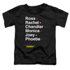 Friends - Reunion Names Toddler Short Sleeve