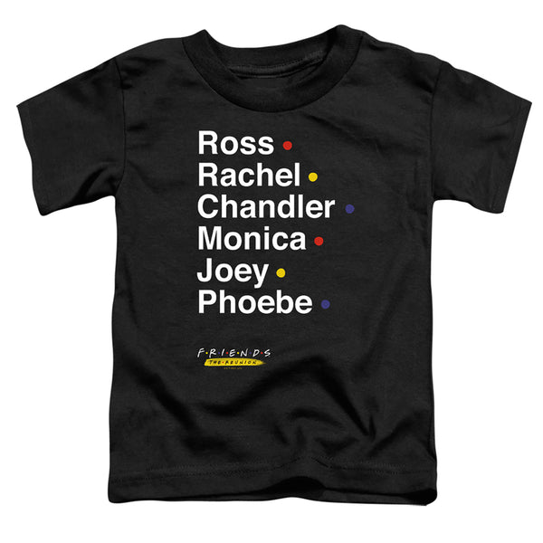 Friends - Reunion Names Toddler Short Sleeve