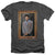 Seinfeld - Kramer Portrait Adult Regular Fit Heather Short Sleeve