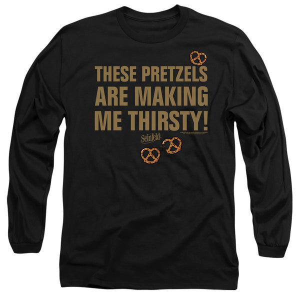 Seinfeld - Pretzels Thirsty Adult Long Sleeve