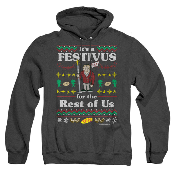 Seinfeld - Festive Festivus Adult Heather Hoodie