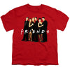 Friends - Cast In Black Youth Short Sleeve