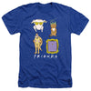 Friends - Sybmols Adult Regular Fit Heather Short Sleeve