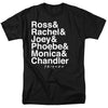 Friends - Chanandler Bong Adult Regular Fit Short Sleeve