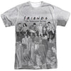 Friends - Friends Lunch Break Adult Regular Fit Short Sleeve 100% Poly