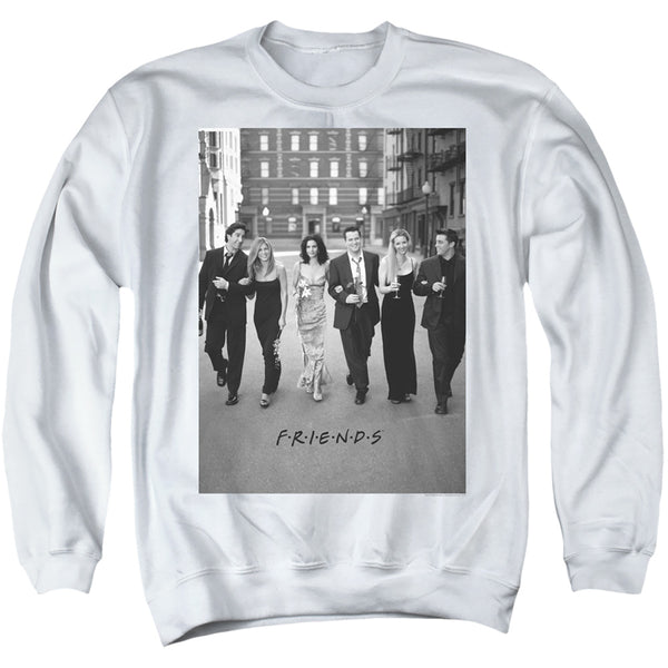 Friends - Walk The Streets Adult Crewneck Sweatshirt