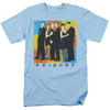Friends - Color Block Of Friends Adult Regular Fit Short Sleeve