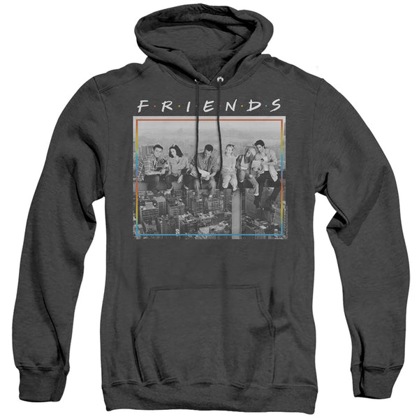 Friends - Lunch Break Adult Heather Hoodie