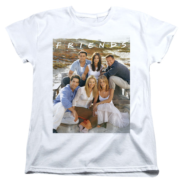 Friends - Lifes A Beach Women's Short Sleeve