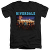 Riverdale - Up At Pops Adult Slim Fit V Neck Cotton