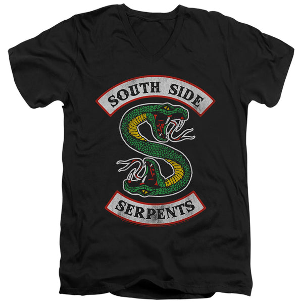 Riverdale - South Side Serpent Adult Slim Fit V Neck Cotton
