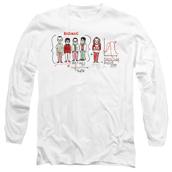 Big Bang Theory - Bazinga Equation Adult Long Sleeve