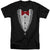Big Bang Theory - Pixelated Tux Adult Tall Fit Short Sleeve
