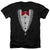 Big Bang Theory - Pixelated Tux Adult Regular Fit Heather Short Sleeve