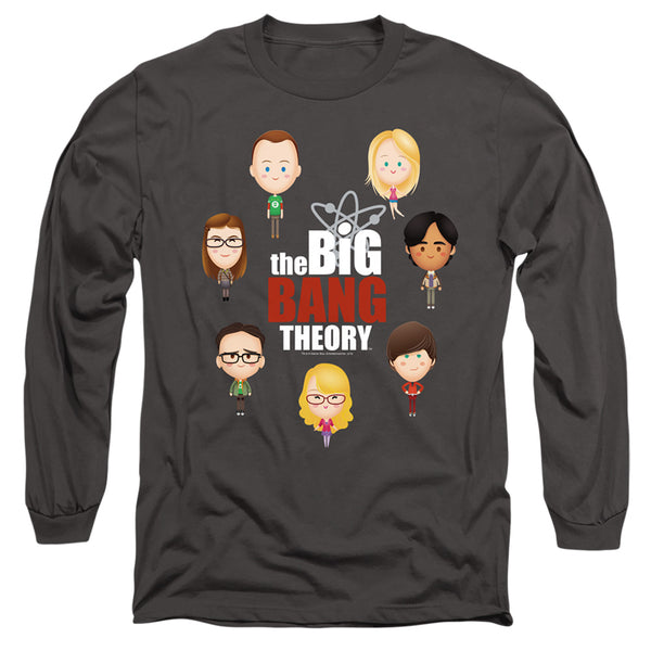 Big Bang Theory - Emojis Adult Long Sleeve