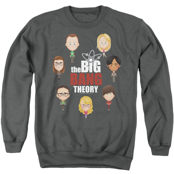 Big Bang Theory - Emojis Adult Crewneck Sweatshirt