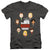 Big Bang Theory - Emojis Adult Slim Fit V Neck Cotton
