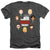 Big Bang Theory - Emojis Adult Regular Fit Heather Short Sleeve