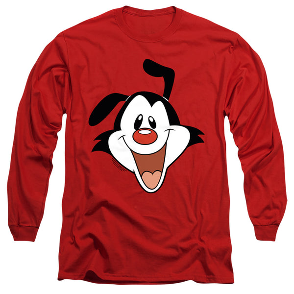 Animaniacs - Yakko Head Adult Long Sleeve
