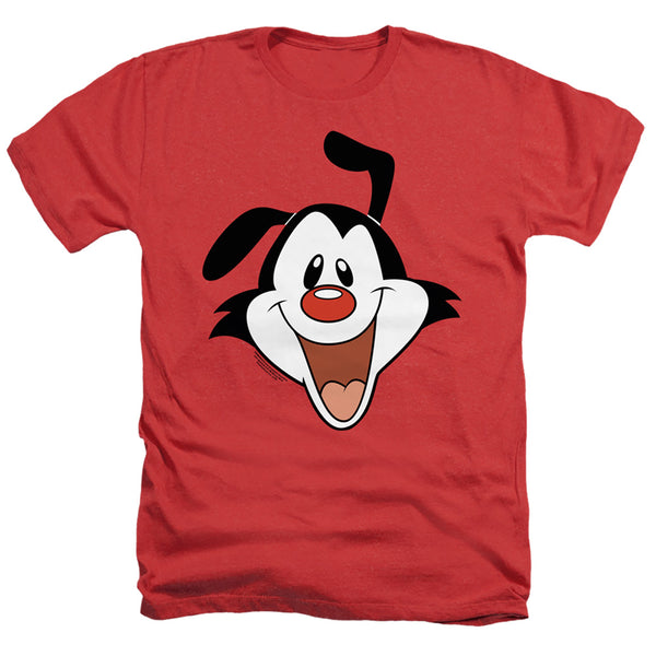Animaniacs - Yakko Head Adult Regular Fit Heather Short Sleeve
