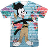 Animaniacs - Yakko World Adult Regular Fit Short Sleeve 100% Poly