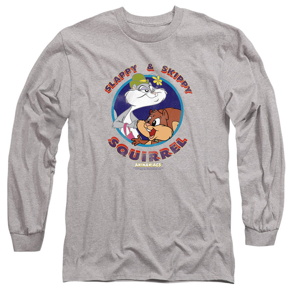 Animaniacs - Slappy And Skippy Squirrel Adult Long Sleeve
